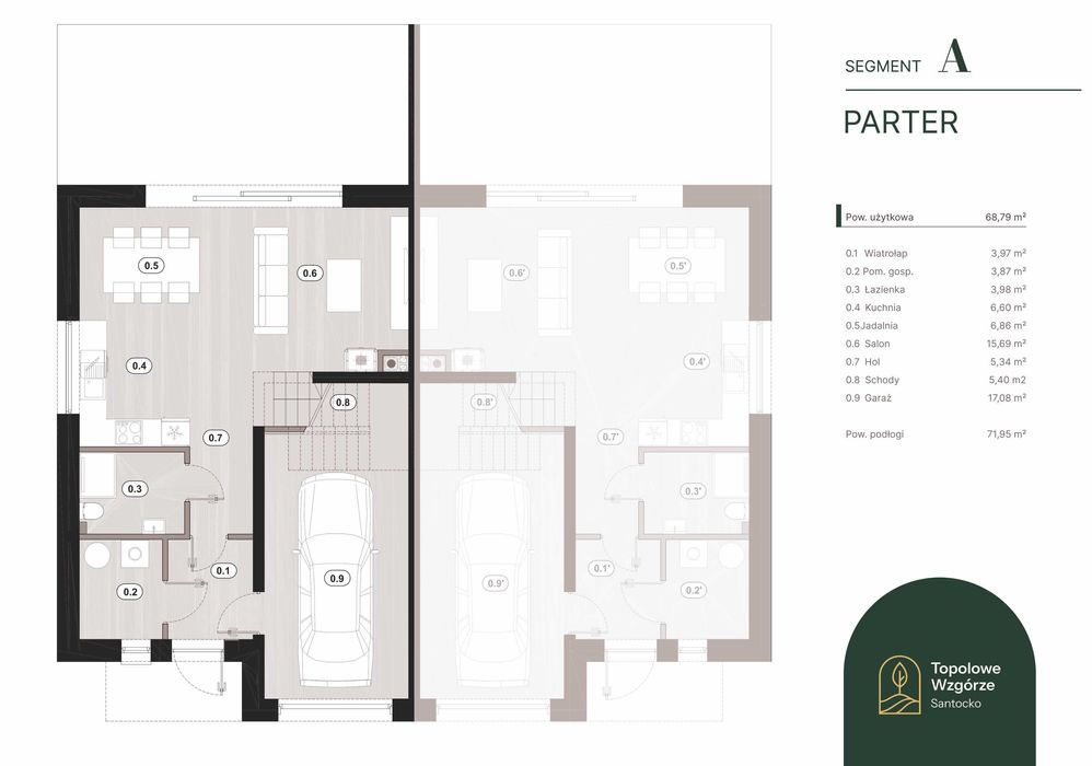 NAJWYŻSZY STANDARD, gm. KŁODAWA, Santocko ul. Topolowa