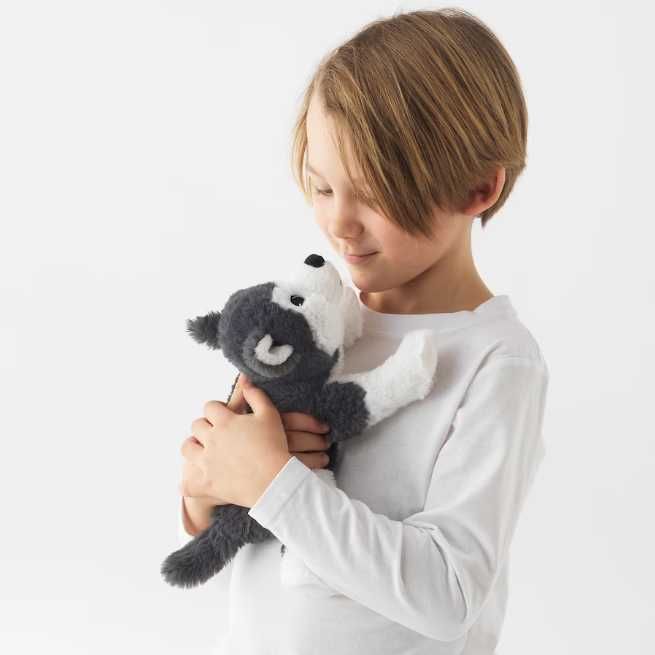 Хаскі 26 см IKEA дитяча м'яка плюшева іграшка игрушка хаски ИКЕА