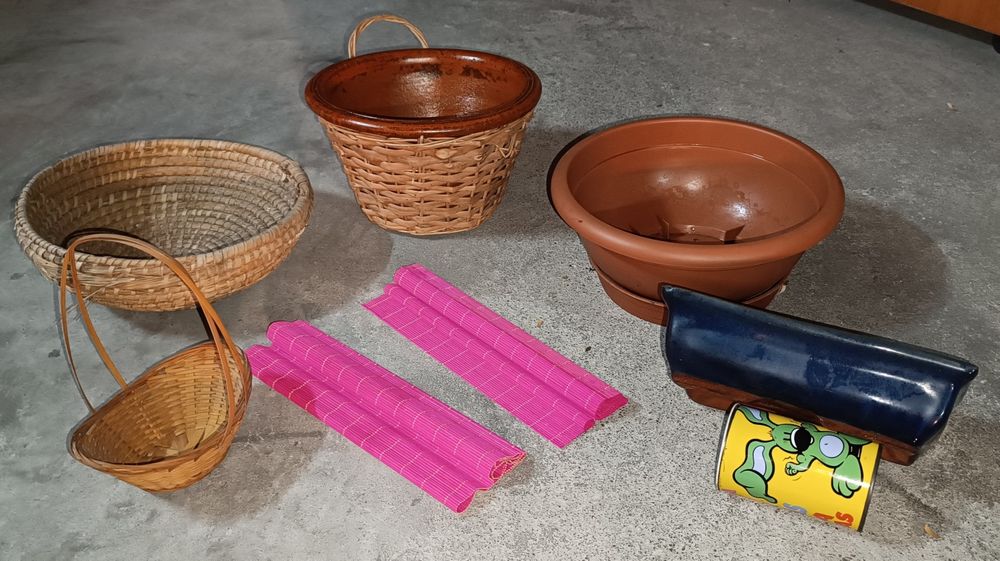 Peças Barro e Cestarias por consulta