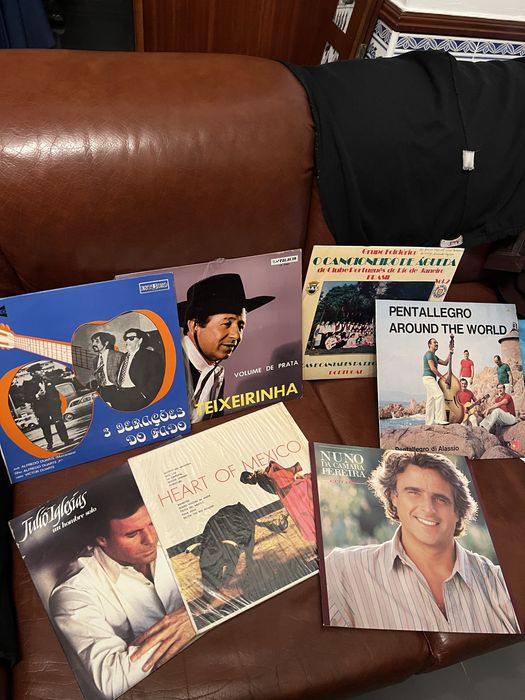 Aparelhagem antiga para discos