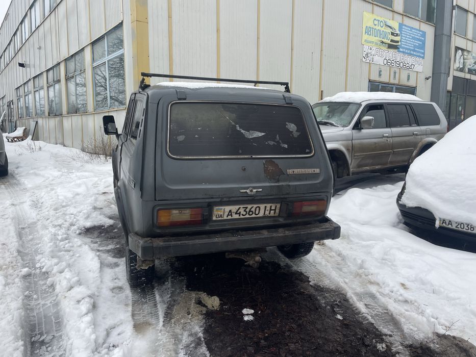 Нива на боевом ходу