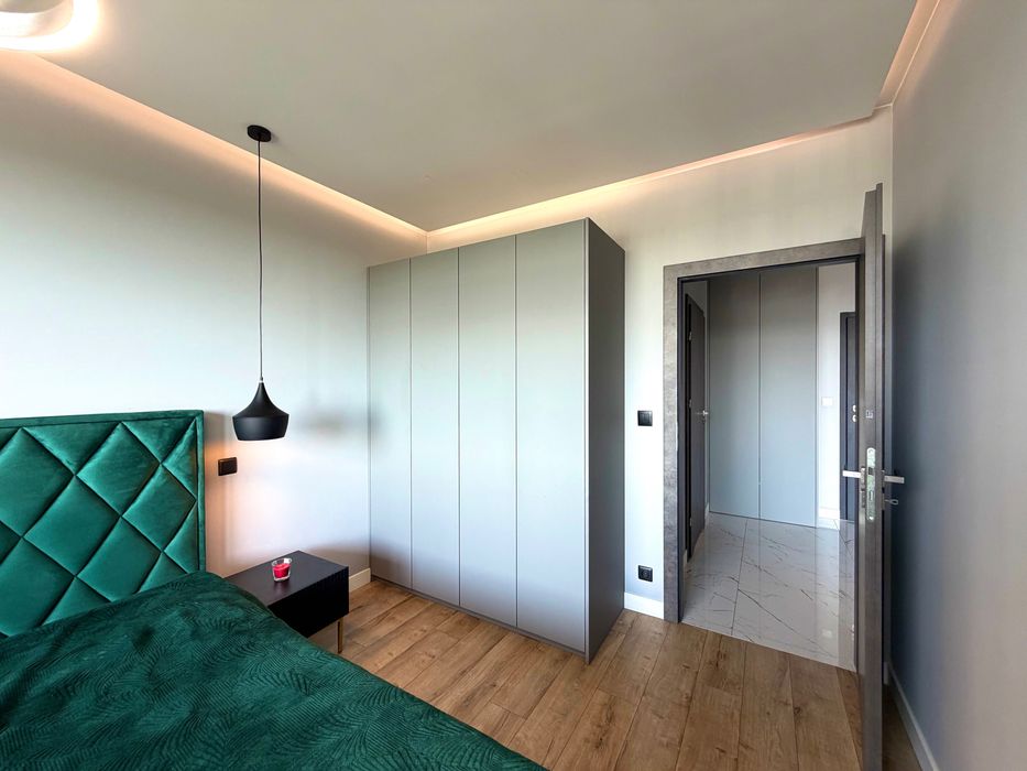 Nowoczesne eleganckie mieszkanie 2 pokojowe 52 m² z tarasem ok. 10 m² i miejscem parkingowym | wysoki standard | pierwszy najem