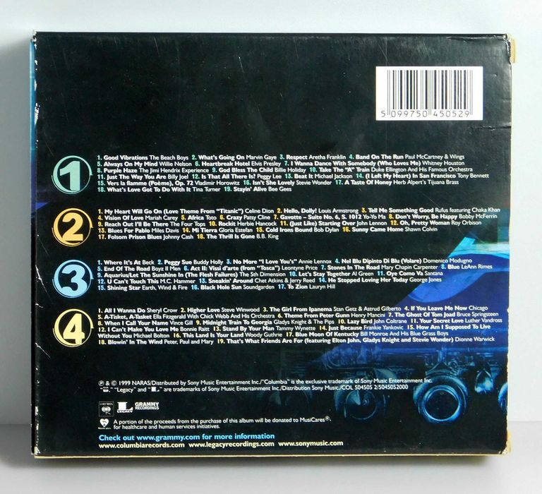 The Ultimate Grammy Box 4 CD składanka