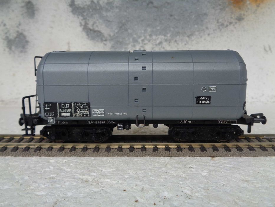 1:87 Fleischmann Vagão mercadorias cisterna da DB comboio  refª 1497 B