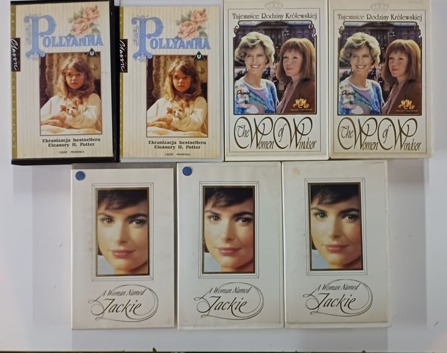 Kasety VHS z filmami