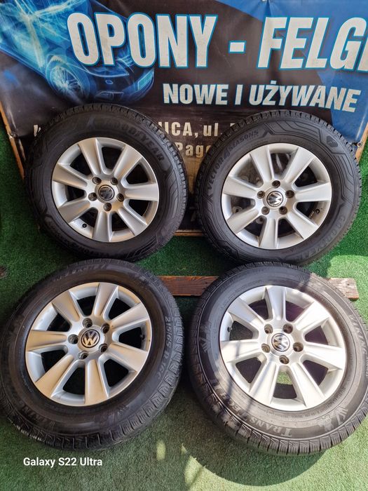 Koła 16 5×120 Vw T5 T6 Multivan Caravela Transporter 215/65/16C 8mm