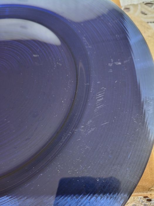 Patery kobaltowe Rotor Ząbkowice wintage PRL