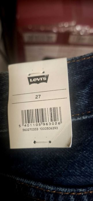 Calção de ganga Levis 501 novos