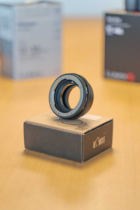 Adaptador de objectivas Nikon F - Micro 4/3 (MFT)