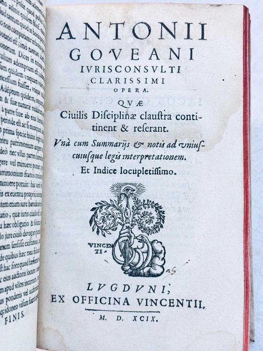 2 obras RARAS de Renascentistas, português e holandês, 1599 e 1602.