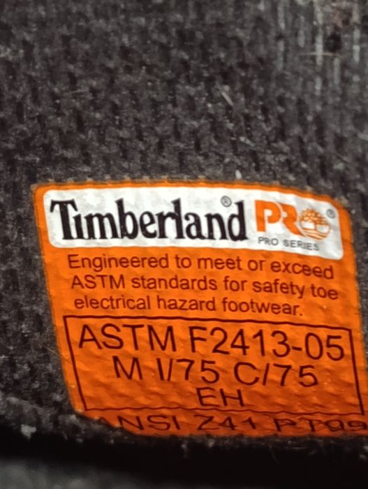 Робочі черевикі Timberland з захисним носком  48-49 р