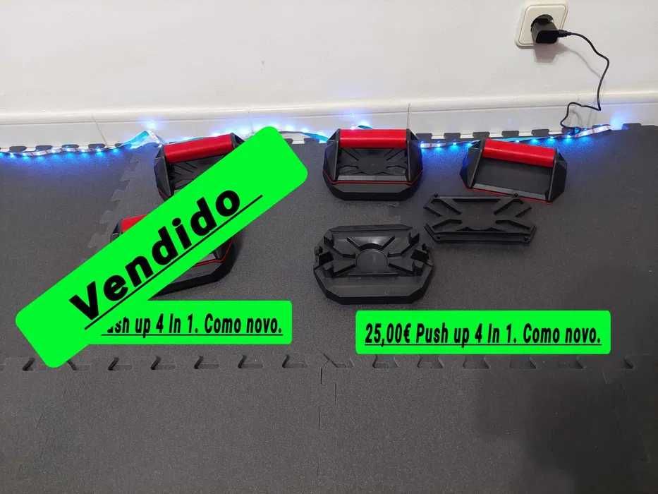 Push up 4 In 1. Como novo. Musculação