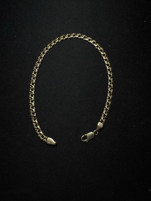 Złota bransoletka Garibaldi – próba 585 | 5,23 g | 21,5 cm