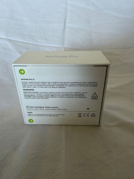 AirPods Pro 3 Novos e Selados com Caixa Original