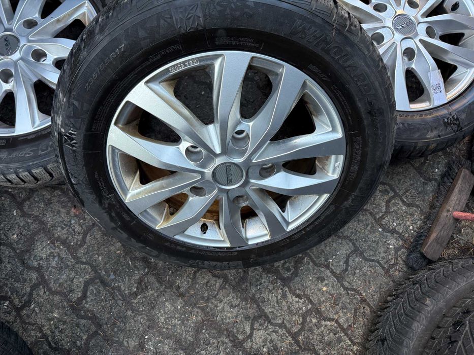 Felgi aluminiowe 17" 5x160 Ford Transit Custom Tourneo z oponami