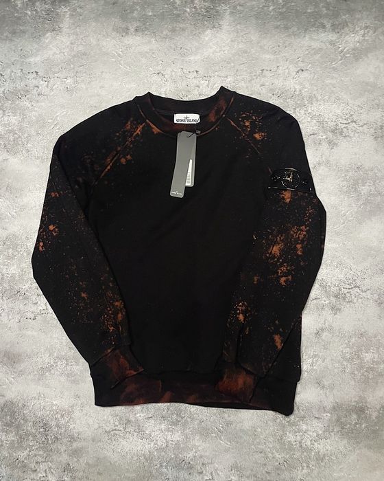 OFF DYE sweatshirts si model: Black