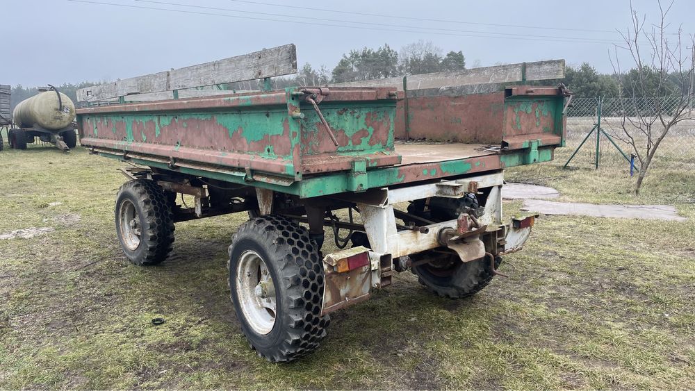 Przyczepa rolnicza hw60.11 hw 60 hl hw Fortschritt 2xkipper