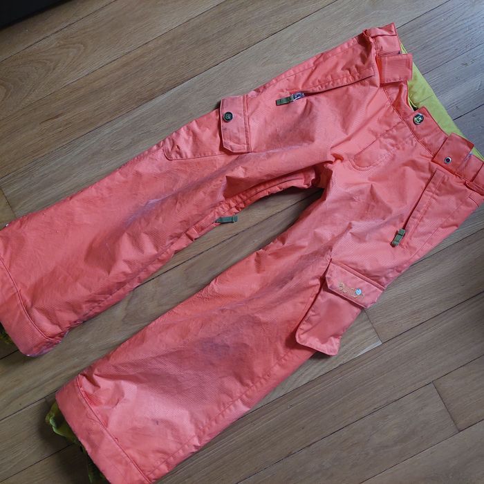 Spodnie snowbordowe Burton dryride narciarskie 134cm zimowe na śnieg