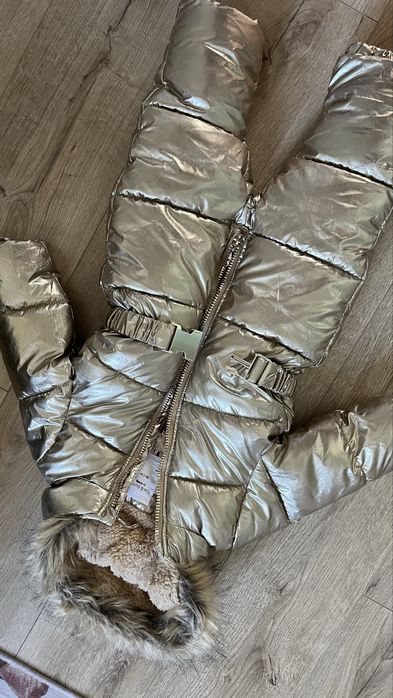 Kombinezon zimowy zloty