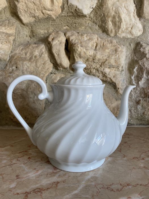 Bule e açucareiro Vista Alegre Sagres