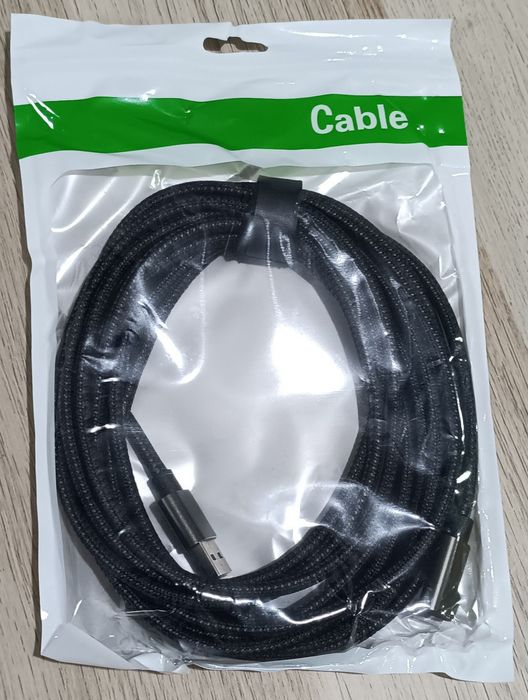 Cabo de ligação USB C 90° 3mtrs
