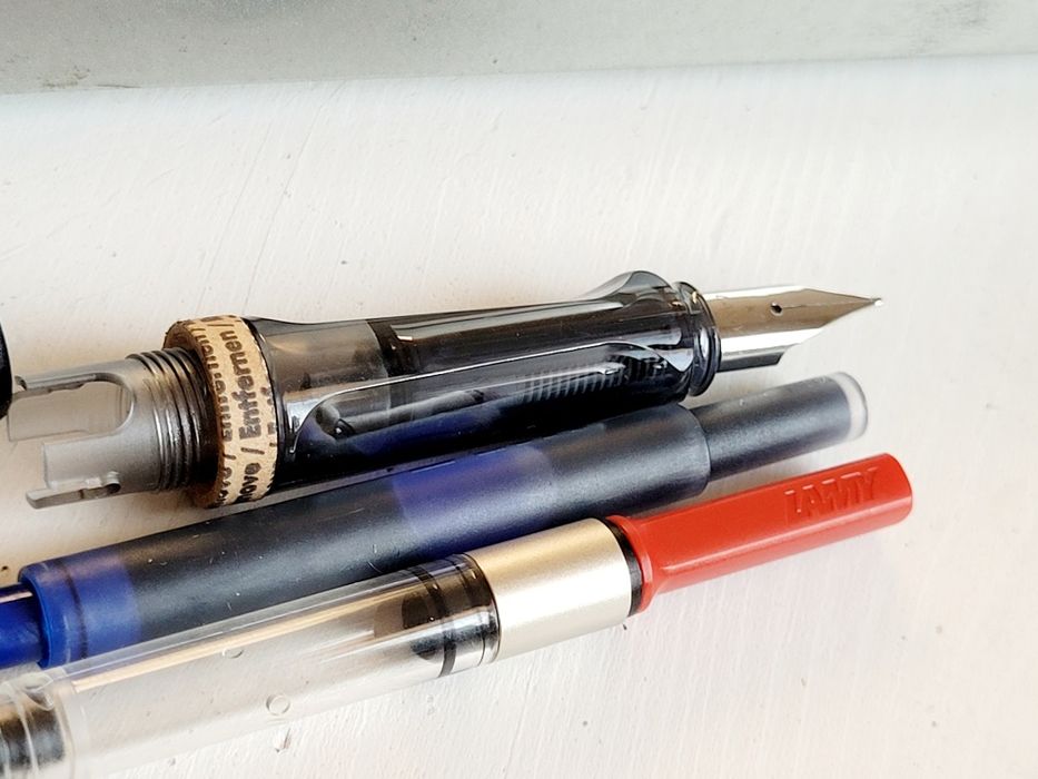 LAMY zestaw prezentowy pióro wieczne, długopis, konwerter, nie używane