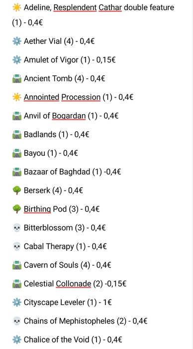 Cartas Magic Proxy(Power9, Dual, Fetch, etc)