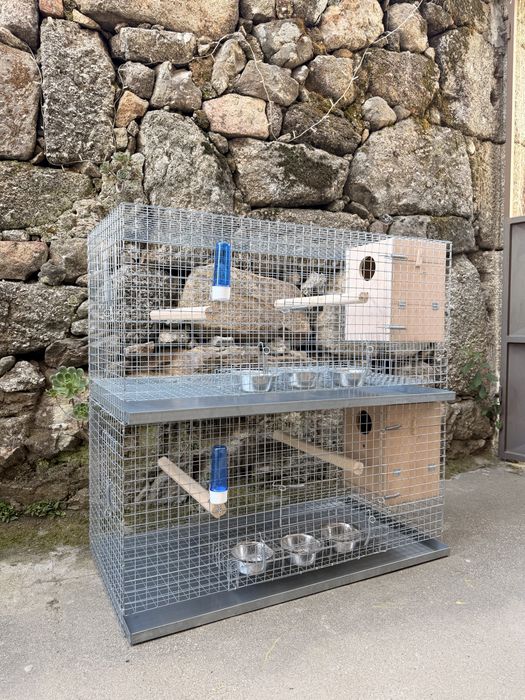 Gaiolas para aves (caturras)