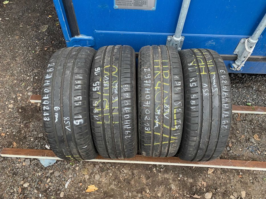 4 szt. opony używane letnie 195/55r15 Fulda EcoControl HP