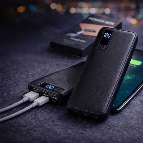 Повербанк 50000 mАh павербанк Smart Tech PowerBank Power Bank ліхтарик
