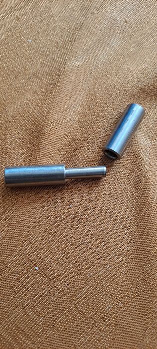 Zawias toczony Nierdzewny Fi 12