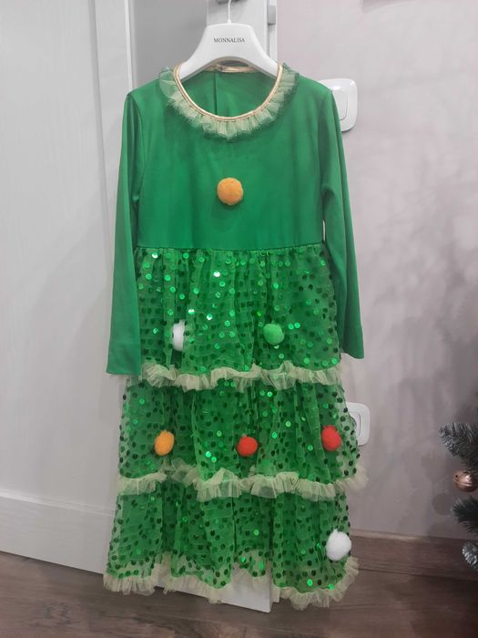 Плаття ялинки карнавальне