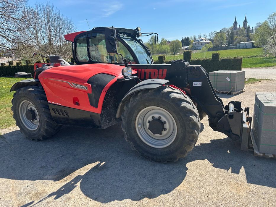 Ladowarka teleskopowa manitou 741-140v+ rok 2018