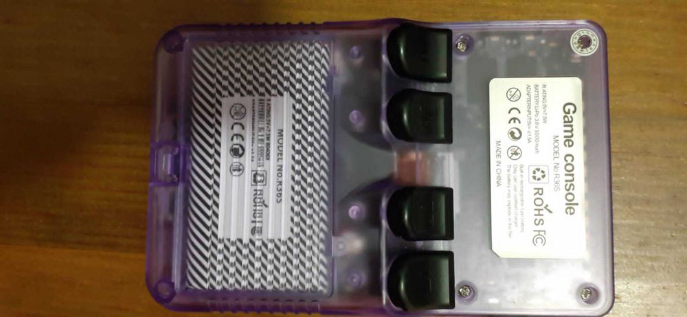 Consola R36S + Cartão SD 128gb