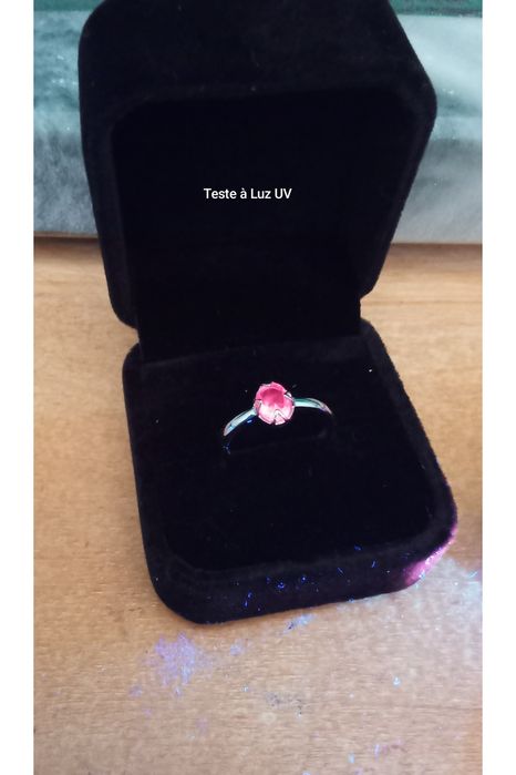 Anel com Rubi Certificado