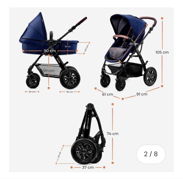 Trio Carrinho KinderKraft