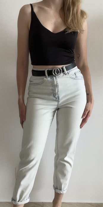 Jasnoniebieskie mom jeans Primark r. 36