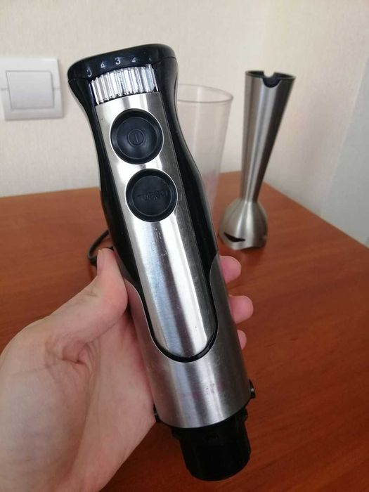 Блендер Saturn ST-FP9063 - база, чаша, ножка (погружная часть)