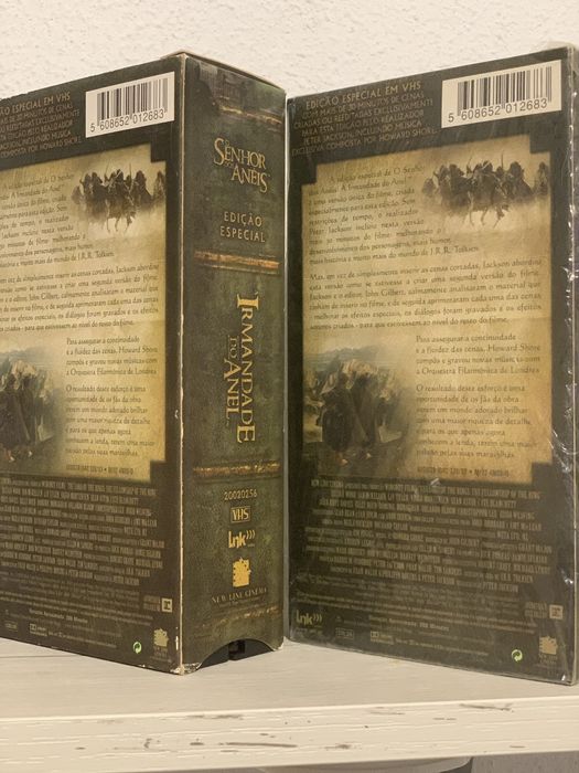 Senhor dos Aneis - A Irmandade do Anel VSH VERSÃO ALONGADA