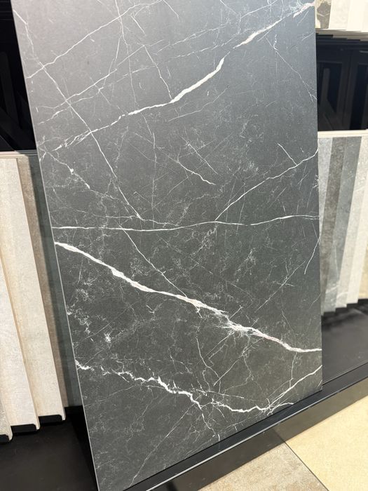 Plytki 60/120 Mat Artstone Black Gres Czarny Szkl. Rekt. PARADYZ