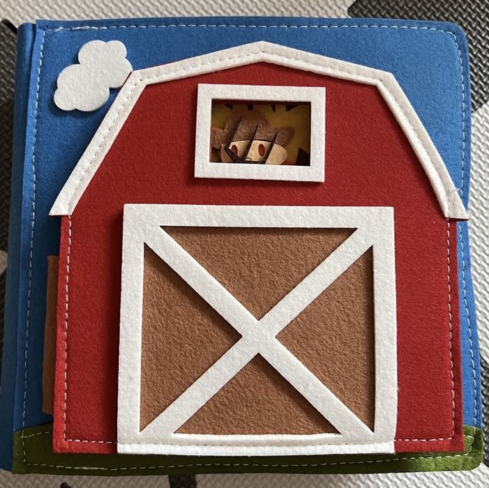 Książka montessori Farma