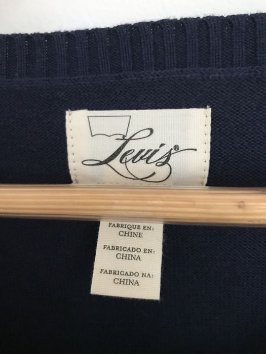 Kardigan sweter Levi’s M bawełna cotton