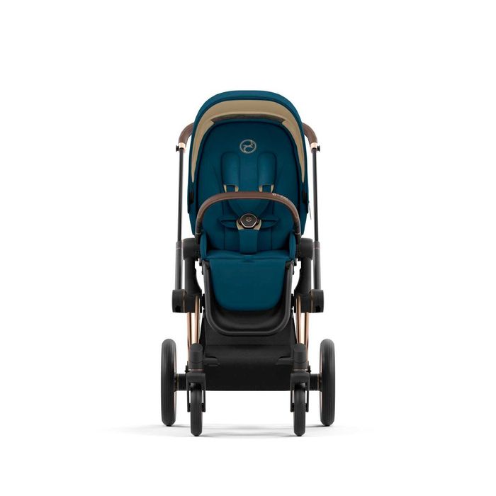 Cybex E-Priam (eléctrico) Rose gold com assento incluido