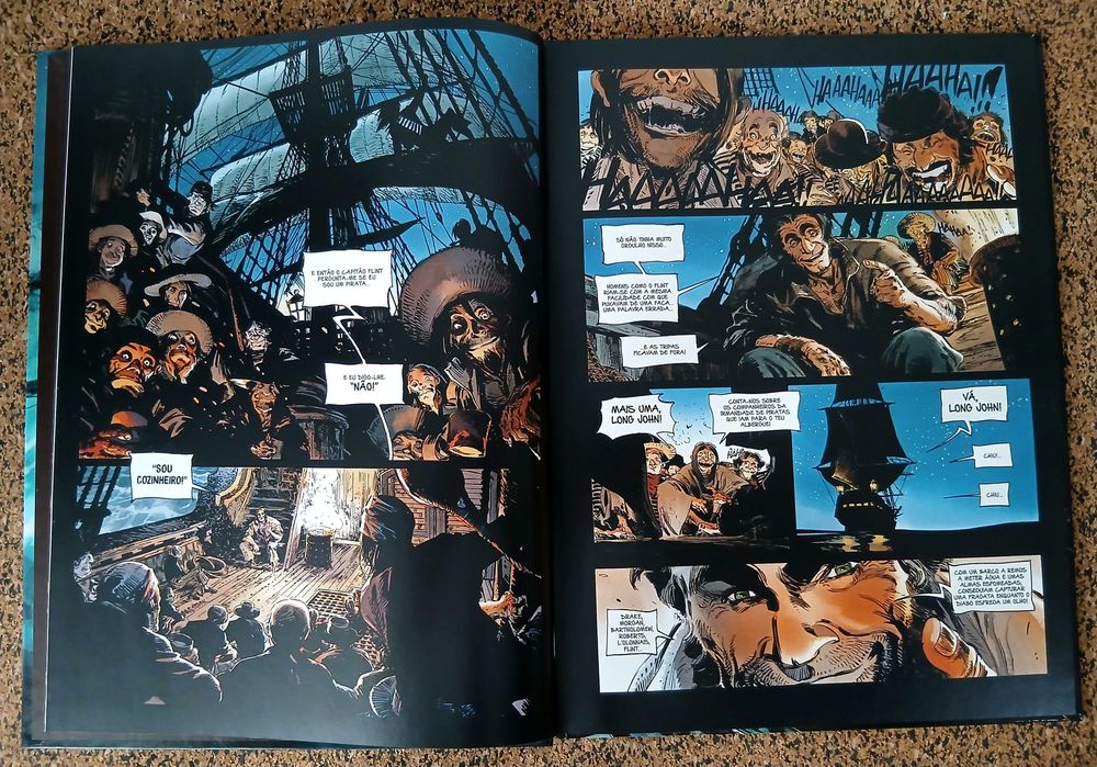 4 BDs - Long John Silver (coleção completa)