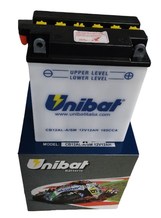 Akumulator Unibat CB12AL-A YB12AL-A 12Ah 165A 12V NOWY