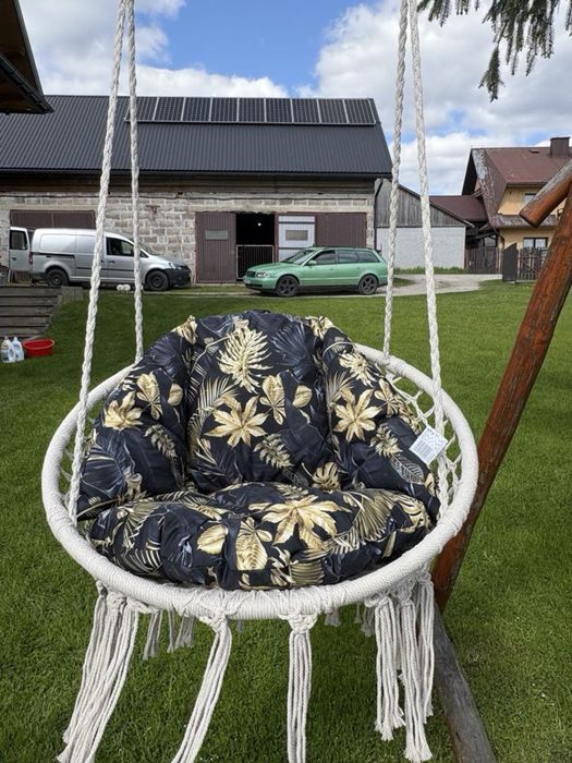 Poduszka wodoodporna  na hustawke wiszaca  Bocianie gniazdo