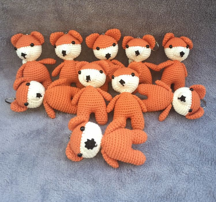 Lis lisek Mały książę brelok breloczek do kluczy prezent