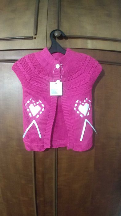 Кардиган, кофточка дитяча для дівчинки