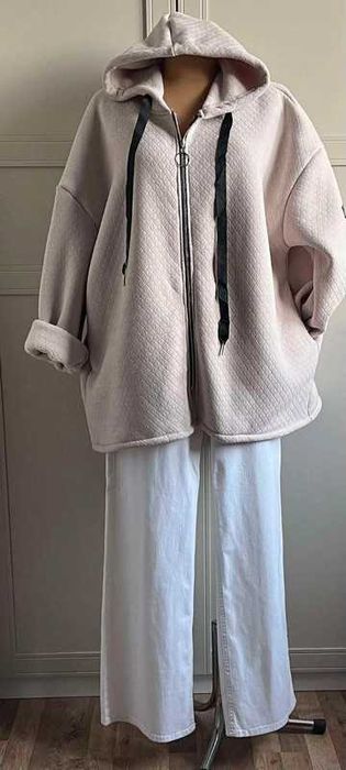 Big size Lux Luna Jesienna super kurtka Oversize