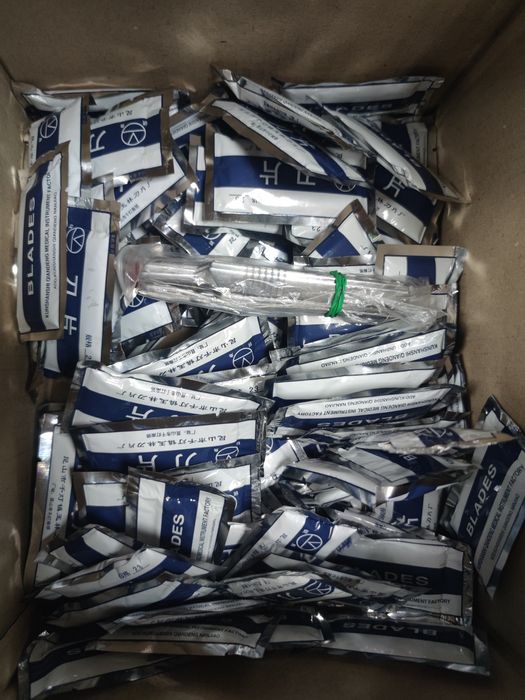 Скальпель 23 держатель с лезвиями комплект